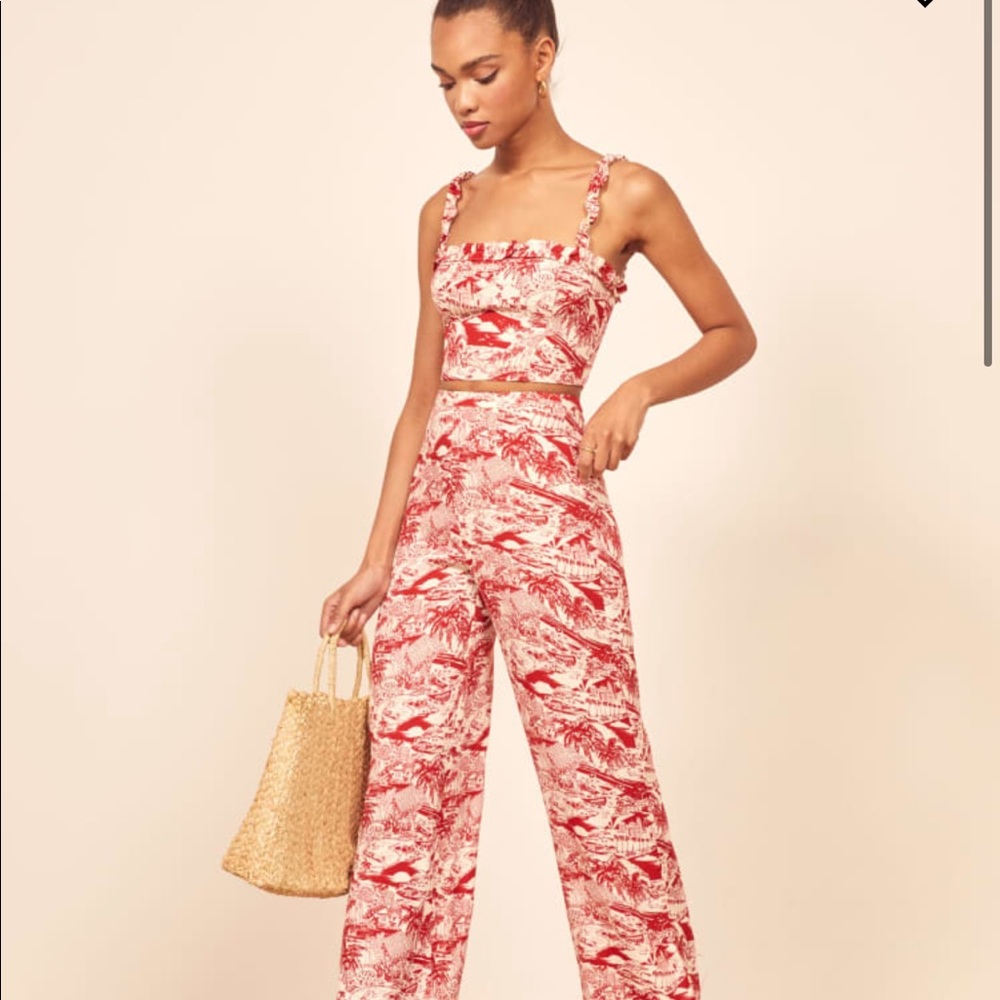 Reformation Coco Set size 2 / LA print